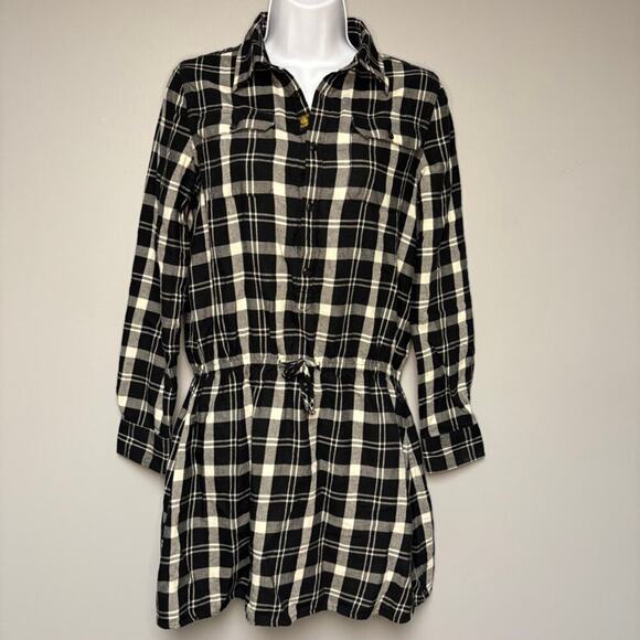 Polo Ralph Lauren Other - Polo Ralph Lauren Long Sleeve Plaid Flannel Shirt Dress Girls Sz 16